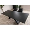 Signal Meble Signal Išskleidžiamas stalas WESTIN CERAMIC 160 SAHARA NOIR