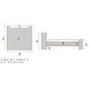 Signal Meble Signal Lova AZURRO 160 VELVET