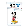 Patalynė bawełniana 100x135 Myszka Miki Mickey Mouse 0714 do łóżeczka poszewka 40x60