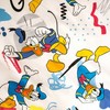 Patalynė bawełniana 140x200 Kaczor Donald Duck 9701 mėlyna poszewka 70x90