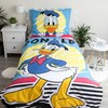 Patalynė bawełniana 140x200 Kaczor Donald Duck 9701 mėlyna poszewka 70x90