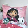 Patalynė bawełniana 140x200 Koci domek Gabi rožinė poszewka 70x90 Gabby`s Dollhouse JF 02