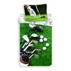 Patalynė bawełniana 140x200 Golf pole golfowe žalia 4997 poszewka 70x90 dla fana miłośnika golfa