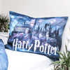 Patalynė świecąca w ciemności 140x200 Harry Potter 1748 bawełniana poszewka 70x90