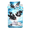 Patalynė bawełniana 100x135 How to train your dragon 8766 do łóżeczka poszewka 40x60