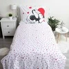 Patalynė bawełniana 140x200 Myszka Miki i Mini serce 1032 Minnie Mickey Mouse love poszewka 70x90