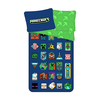Patalynė bawełniana 140x200 Minecraft 1933 Badges poszewka 70x90 JF 02