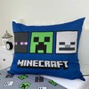Patalynė świecąca w ciemności 140x200 Minecraft 3562 Hostile Mobs bawełniana poszewka 70x90 JF 02