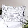 Patalynė świecąca w ciemności 140x200 Star Wars Gwiezdne Wojny 1629 bawełniana poszewka 70x90