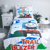Patalynė bawełniana 140x200 Tomek i przyjaciele 0349 Thomas and friends pociąg lokomotywa ciuchcia poszewka 70x90 Trail blazer