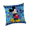 Poduszka dziecięca 40x40 Myszka Miki Mickey mėlyna JF24