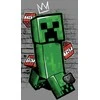 Minecraft Metro Art Creeper Vaikiškas rankšluostis, 70x140 cm