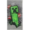 Minecraft Metro Art Creeper Vaikiškas rankšluostis, 70x140 cm