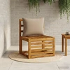 Atlošo pagalvė PUTTEN 100% poliesteris Taupe 60 x 40 x 15 cm