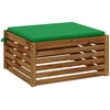 Sėdynių pagalvėlės SOEST 100% poliesteris Žalia 70 x 70 x 3 cm