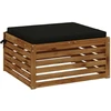Sėdynių pagalvėlės SOEST 100% poliesteris Juoda 60 x 60 x 5 cm