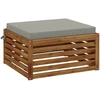 Sėdynių pagalvėlės SOEST 100% poliesteris Pilka 70 x 70 x 7 cm
