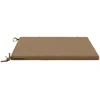 Sėdynių pagalvėlės SOEST 100% poliesteris Taupe 60 x 60 x 3 cm