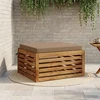 Sėdynių pagalvėlės SOEST 100% poliesteris Taupe 60 x 60 x 7 cm