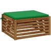Sėdynių pagalvėlės SOEST 100% poliesteris Žalia 60 x 60 x 3 cm