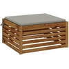 Sėdynių pagalvėlės SOEST 100% poliesteris Pilka 70 x 70 x 3 cm