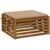 Sėdynių pagalvėlės SOEST 100% poliesteris Smėlio 80 x 80 x 3 cm