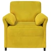 1 vietos sofa Geltona 88 x 83 x 95 cm Aksomas