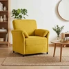 1 vietos sofa Geltona 88 x 83 x 95 cm Aksomas