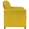 1 vietos sofa Geltona 88 x 83 x 95 cm Aksomas