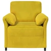 1 vietos sofa Geltona 88 x 83 x 95 cm Aksomas