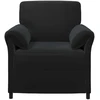 1 vietos sofa Juoda 88 x 83 x 95 cm Aksomas