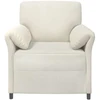 1 vietos sofa Kreminė 88 x 83 x 95 cm Aksomas