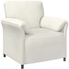 1 vietos sofa Kreminė 88 x 83 x 95 cm Aksomas
