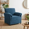 1 vietos sofa Mėlyna 88 x 83 x 95 cm Aksomas