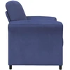 1 vietos sofa Policijos mėlyna 88 x 83 x 95 cm Aksomas