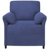 1 vietos sofa Policijos mėlyna 88 x 83 x 95 cm Aksomas