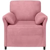 1 vietos sofa Rožinė 88 x 83 x 95 cm Aksomas