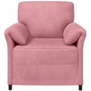 1 vietos sofa Rožinė 88 x 83 x 95 cm Aksomas