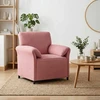 1 vietos sofa Rožinė 88 x 83 x 95 cm Aksomas