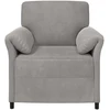 1 vietos sofa Šviesiai pilka 88 x 83 x 95 cm Aksomas
