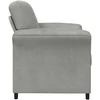 1 vietos sofa Šviesiai pilka 88 x 83 x 95 cm Aksomas