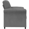1 vietos sofa Tamsiai pilka 88 x 83 x 95 cm Aksomas