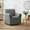 1 vietos sofa Tamsiai pilka 88 x 83 x 95 cm Aksomas
