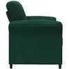 1 vietos sofa Tamsiai žalia 88 x 83 x 95 cm Aksomas