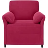 1 vietos sofa Vyno raudona 88 x 83 x 95 cm Aksomas