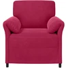 1 vietos sofa Vyno raudona 88 x 83 x 95 cm Aksomas