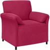 1 vietos sofa Vyno raudona 88 x 83 x 95 cm Aksomas