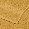 Rankšluostis Rankšluosčių rinkinys, 12vnt., auksiniai, 100%medvilnė, 360g/m²