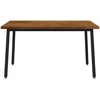Kvadratinis valgomojo stalas 140 x 80 x 75 cm
