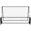 2-1 Futbolo vartai su atmušimo sienele, 202x104x120cm, plienas